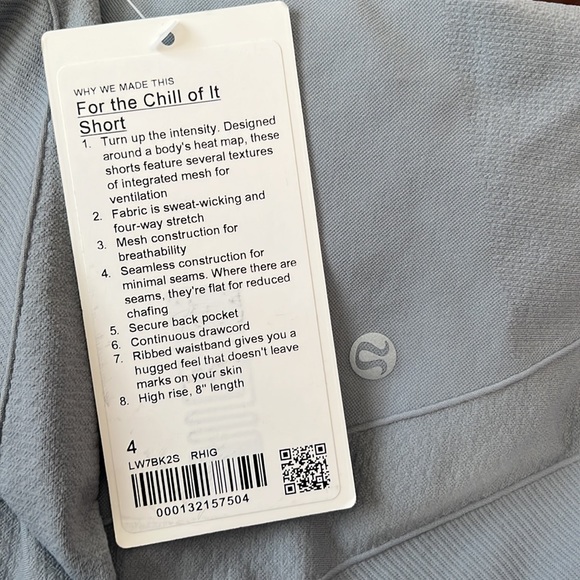 Lululemon for the chill of it short - Picture 3 of 4